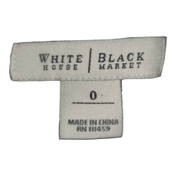 White House Black Market Cocktail Dress. Size Zero. Feels like silk over satin. - Picture 5 of 10